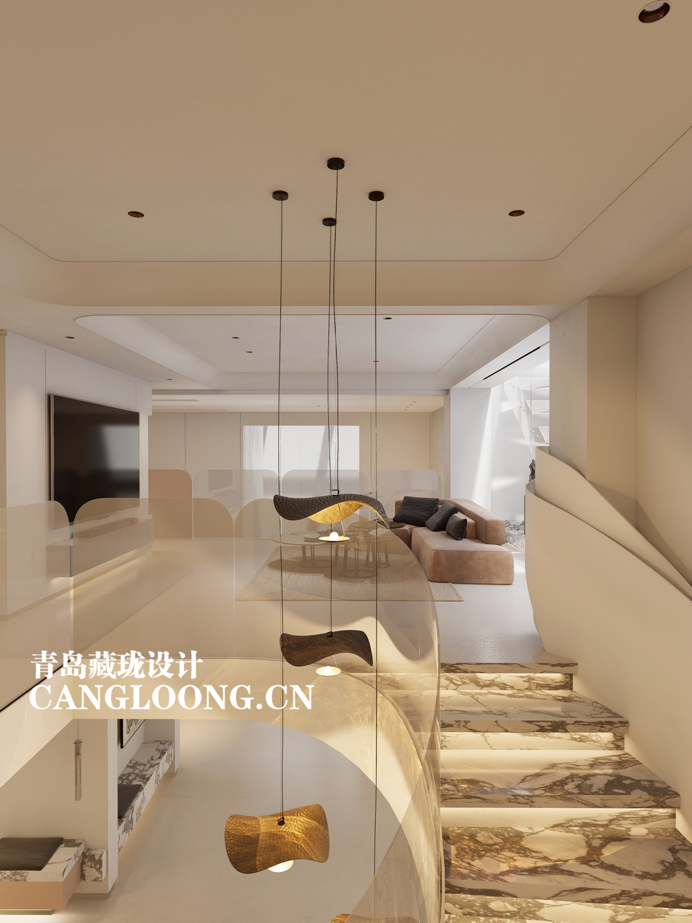 019新中式禅意空间楼梯设计.jpg